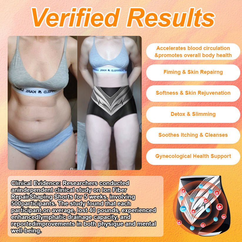 Mayo Clinic Official: Medical Grade Titanium Fiber Self-heating Tourmaline Shaping Shorts💌
